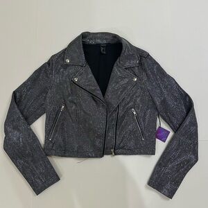 Metallic Gray Women's Jacket